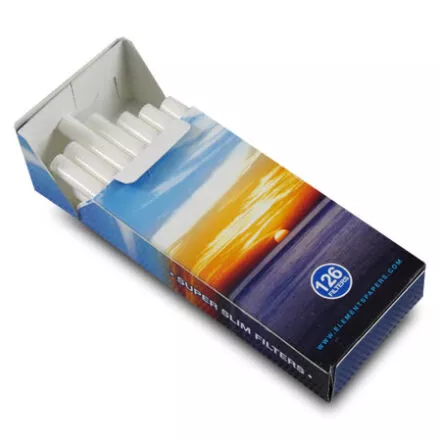 Cigarešu filtri Elements Super Slim (126 gab.) Cigarešu filtri Elements Super Slim (126 gab.)