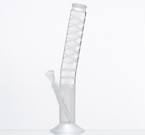 Stikla bongs "Linksmieji Dryžiukai" 43cm