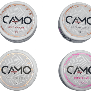 CAMO nikotīna spilventiņu komplekts – 4 garšas vienā iepakojumā!
