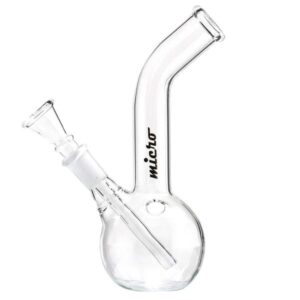Stikla ūdenspīpe "Micro clear" 18 cm