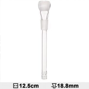 Stikla adapteris "Grace Glass" ar filtrāciju 12,5 cm (18,8 mm)