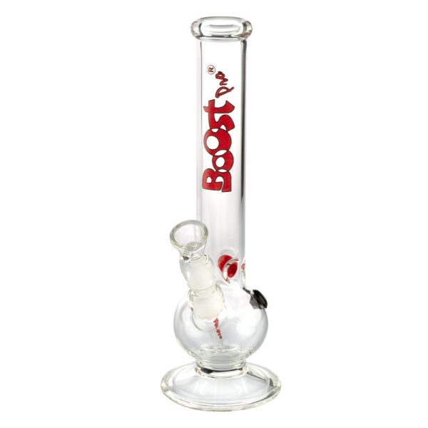 Stikla ūdenspīpe bong Boost Red Bouncer 32 cm