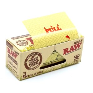 Ietinamais Papīrīši "RAW Organic King Size Rolls" 3 m