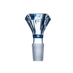 Stikla galva "Zilais dimants" 18,8 mm