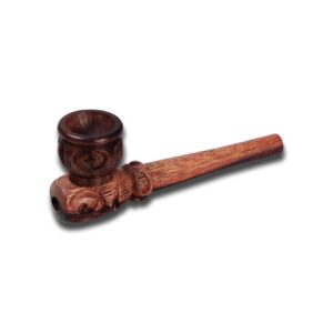 Koka pīpe „Light and Carved" 8cm
