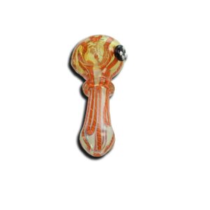 Stikla pīpe Gold Sparkle 12cm