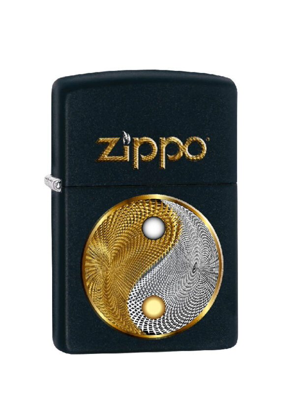 Šķiltavas Zippo 218 Abstract Yin Yang Šķiltavas Zippo 218 Abstract Yin Yang