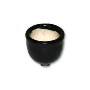 Keramikas galviņa "Melna" 3 cm