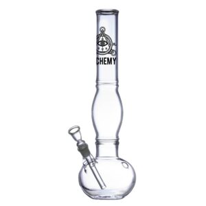 Stikla ūdenspīpe "Alķīmija" 42 cm