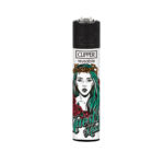 Klasiskās Šķiltavas Clipper Hard Tattoo II 4 ar tetovējumu mākslas dizainu