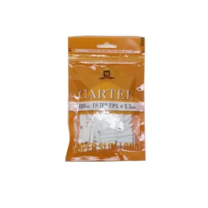 Cigarešu filtri Cartel Super Slim XL (100 gab.)