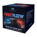 Crown MaxFlow 26mm – Premium dabīgā kokosriekstu ogles