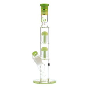 Stikla ūdenspīpe "Grace Glass Big Green Cane" 41 cm