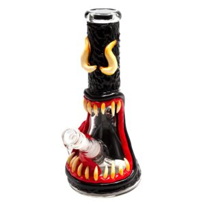 Stikla ūdenspīpe "Grace Glass Beauty Glowing Evil Beaker" 32 cm.