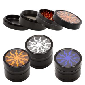 Metāla smalcinātājs "Amsterdam Lightning" 63 mm