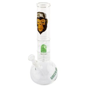Stikla ūdenspīpe "Greenline Bad Monkey" 32 cm