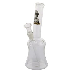 Stikla ūdenspīpe "Greenline White Shape" 19cm