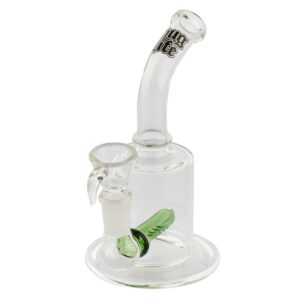 Stikla ūdenspīpe "Thug Life Green Spirit" 15 cm