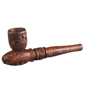 Koka pīpe „Wood Carving" 10cm
