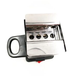Mini Toaster plītiņa ogles undens pipe