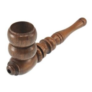 Ar rokām darināts Koka pīpe RR 10 cm