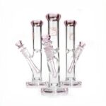 Stikla ūdenspīpe Hello Pinky Cane 25 cm