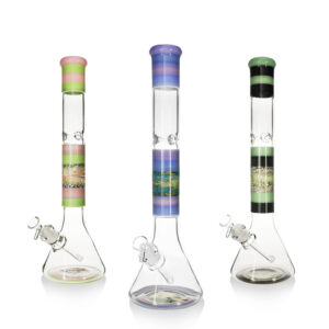 Stikla ūdenspīpe "High Color Beaker" 46 cm