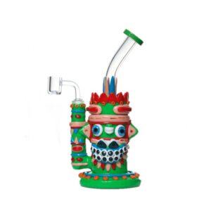 Stikla ūdenspīpe Eļļas raksts 25 cm