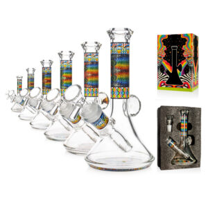 Stikla ūdenspīpe Trippy Gift 18 cm