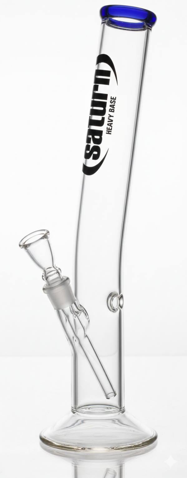Stikla ūdenspīpe „Saturn Heavy Base Curve“ – 45 cm
