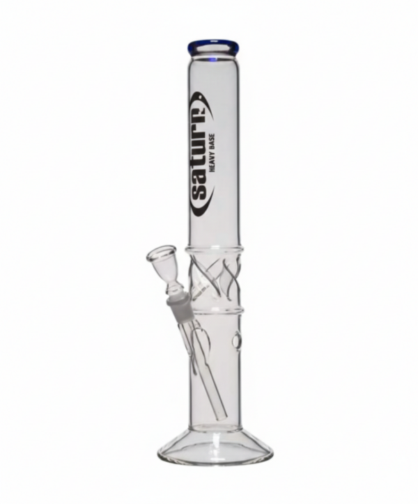 Stikla ūdenspīpe „Saturn Heavy ICE Wide“ – 45 cm