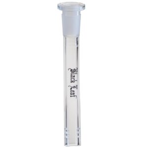 Stikla adapteris "Melnā lapa" 18.8mm/14.5mm 12 cm