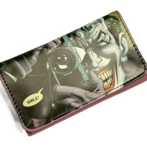 Tabakas maciņš La Siesta Joker ar specifisku dizainu un pārlocāmu konstrukciju piederumu aizsardzībai