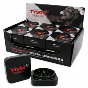 Tyson 2.0 metāla smalcinātājs – Tyson Amsterdam (54 mm)