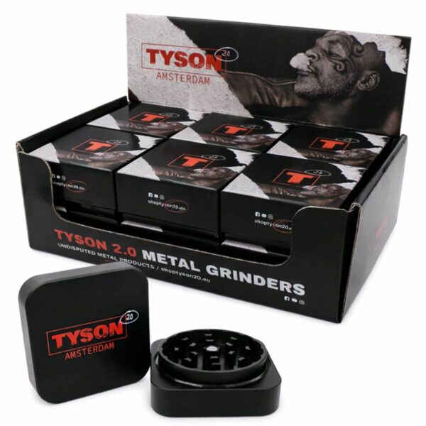 Tyson 2.0 metāla smalcinātājs – Tyson Amsterdam (54 mm) Tyson 2.0 metāla smalcinātājs – Tyson Amsterdam (54 mm)