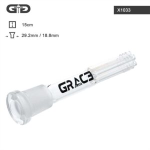 Stikla adapteris "Grace Glass" 15 cm (29,2 mm)