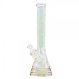 Stikla ūdenspīpe "Amsterdam Leaf Beaker" 32cm