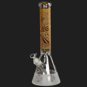 Stikla ūdenspīpe "Amsterdam Egyptian Arts Beaker" 39cm