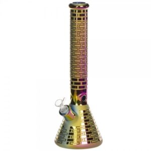 Stikla ūdenspīpe "Amsterdam Another Brick In The Bong gold" 40cm