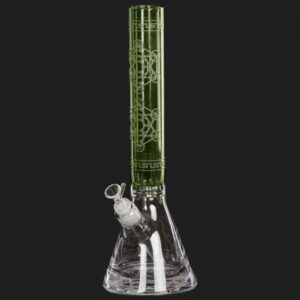 Stikla ūdenspīpe "Amsterdam Geometric Art Beaker" 40cm