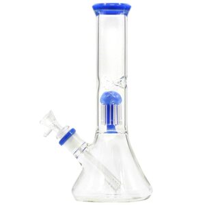 Stikla ūdenspīpe "Amsterdam Sky Blue Medūza" 28cm