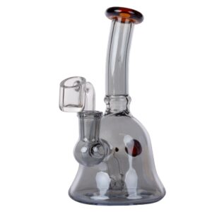 Stikla ūdenspīpe "Amsterdam Crystal Amber Bubbler" 28 cm