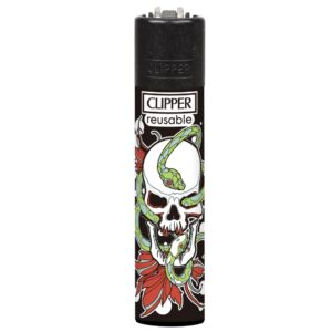 Clipper Skulls and Flowers #2 šķiltavas