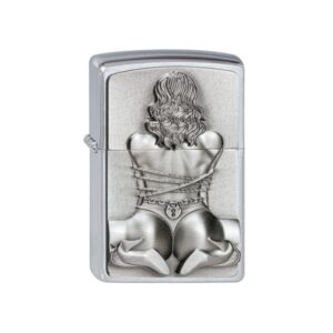 Zippo šķiltavas Bondage Girl emblema