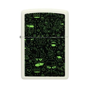 Zippo šķiltavas Canna Doodle Design