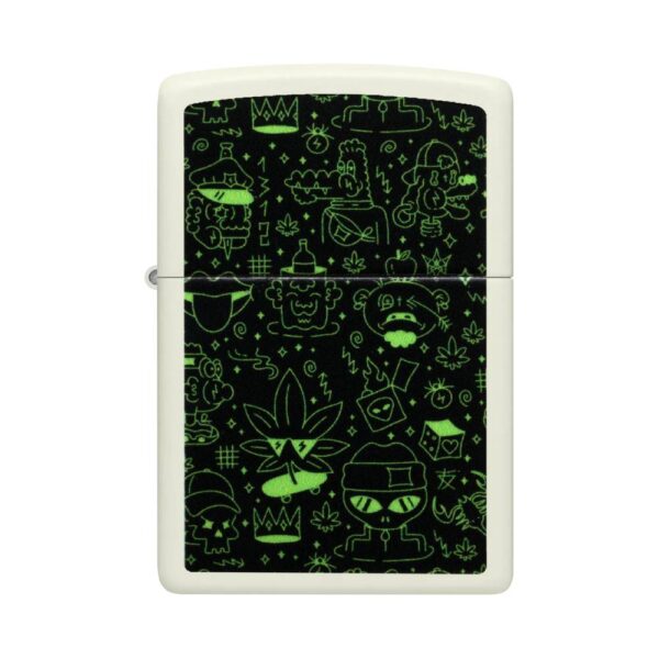 Zippo šķiltavas Canna Doodle Design Zippo šķiltavas Canna Doodle Design