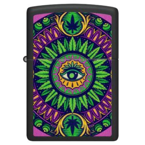 Zippo šķiltavas Canna raksta dizains