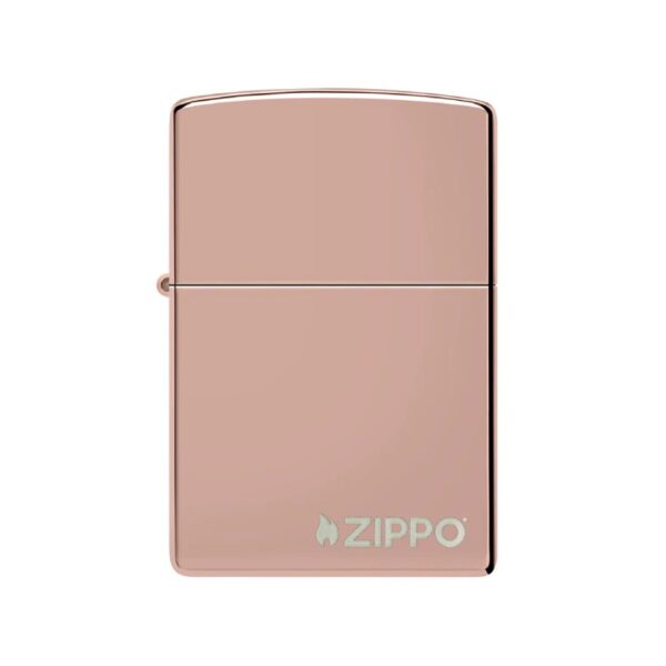 Zippo šķiltavas Classic Rose Gold Logo Zippo šķiltavas Classic Rose Gold Logo