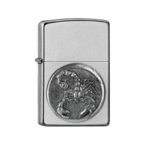 Zippo šķiltavas Scorpion emblēma