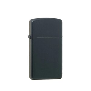 Zippo šķiltavas Slim Black Matte